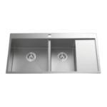 Newmatic Double H100 Handcrafted Kitchen Sink