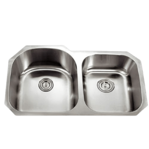 Newmatic Double U86 Undermount Kitchen Sink