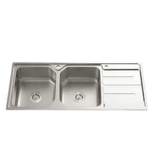 Newmatic Double 118 Ultra-Deep Bowl Kitchen Sink