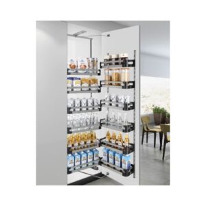 Newmatic Kitchen Hardware BK7160 Tall Pull Out Pantry