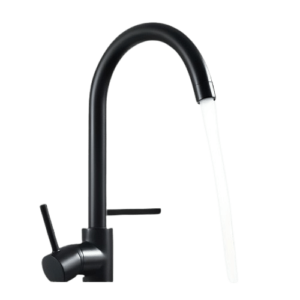 Newmatic T02MB Kitchen Black Mixer Tap