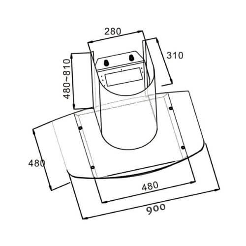 Newmatic H77.9PB-1 Dimensions