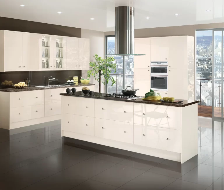 Black and White Kitchen Cabinet Designs in Kenya