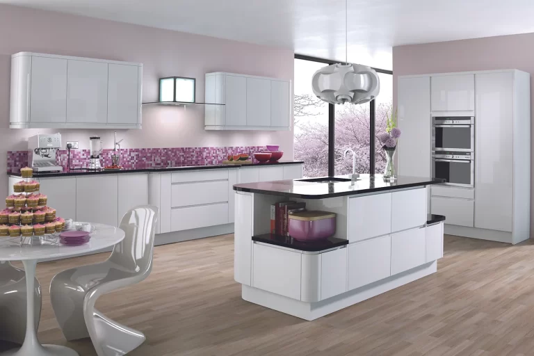 Kitchen Cabinet Design for Modern Stylish Island Kitchen