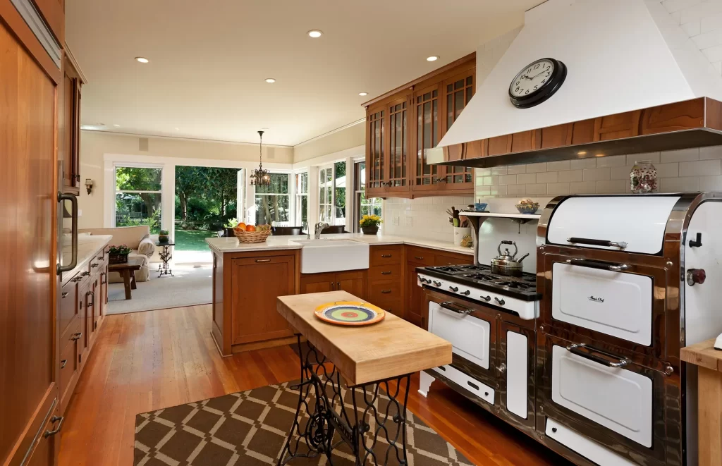 A Classic Kitchen Design for Open Plan