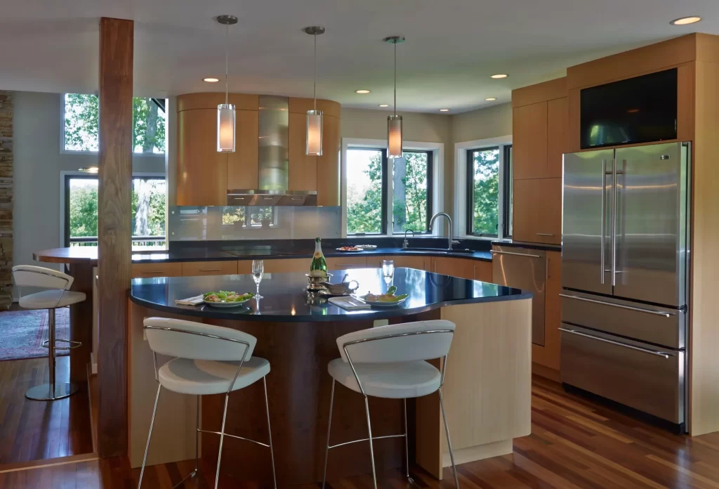 A Modern Kitchen Design for Open Plan Spaces