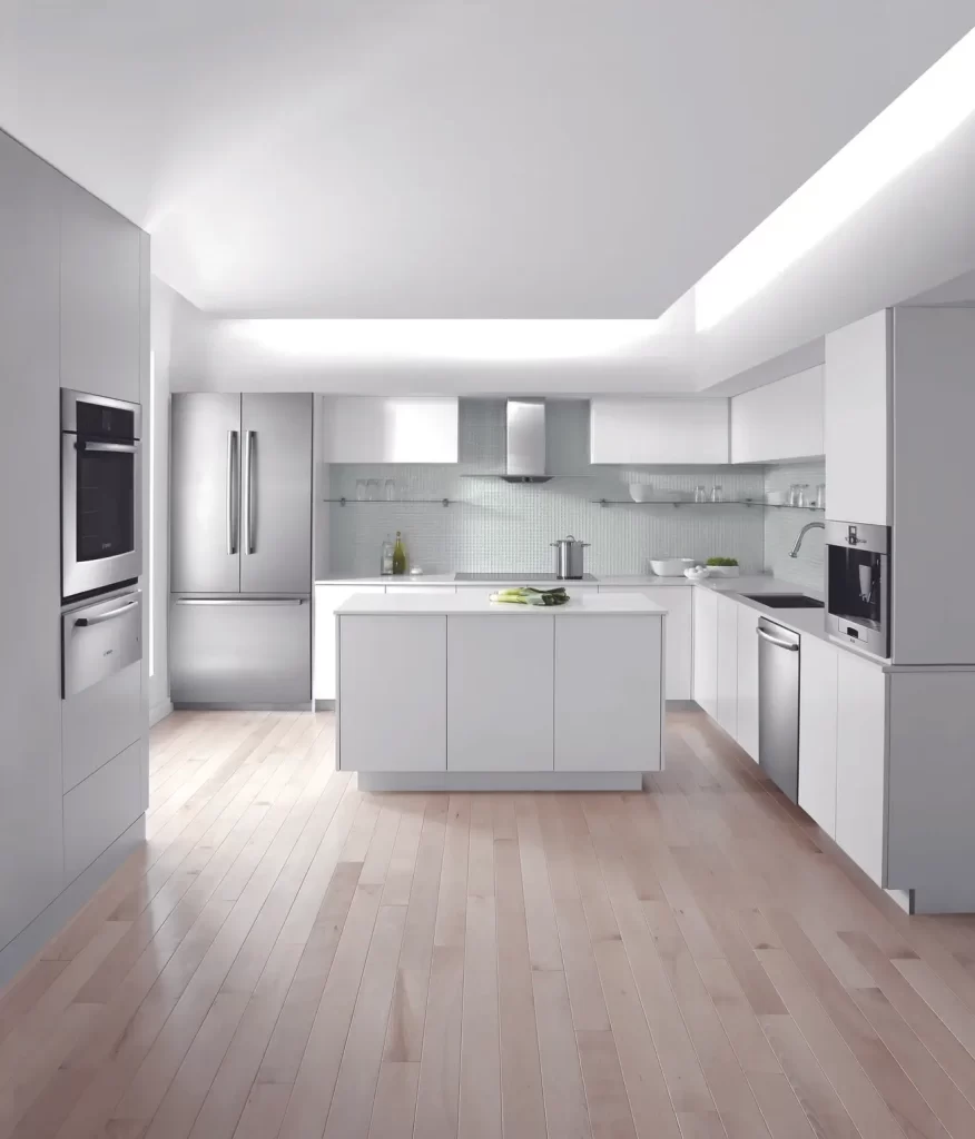 A White Kitchen Design for Kitchen Spaces