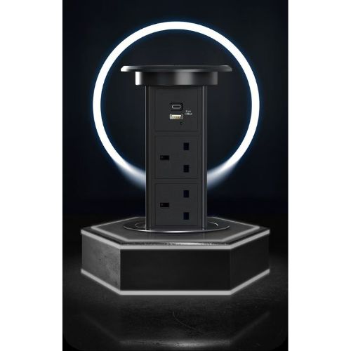 Newmatic Motorized Pop Up Socket APS