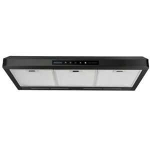 H18.9SB Black Undermount Slim Kitchen Hood