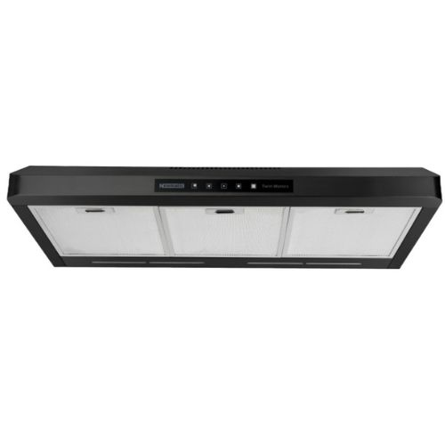 H18.9SB Black Undermount Slim Kitchen Hood