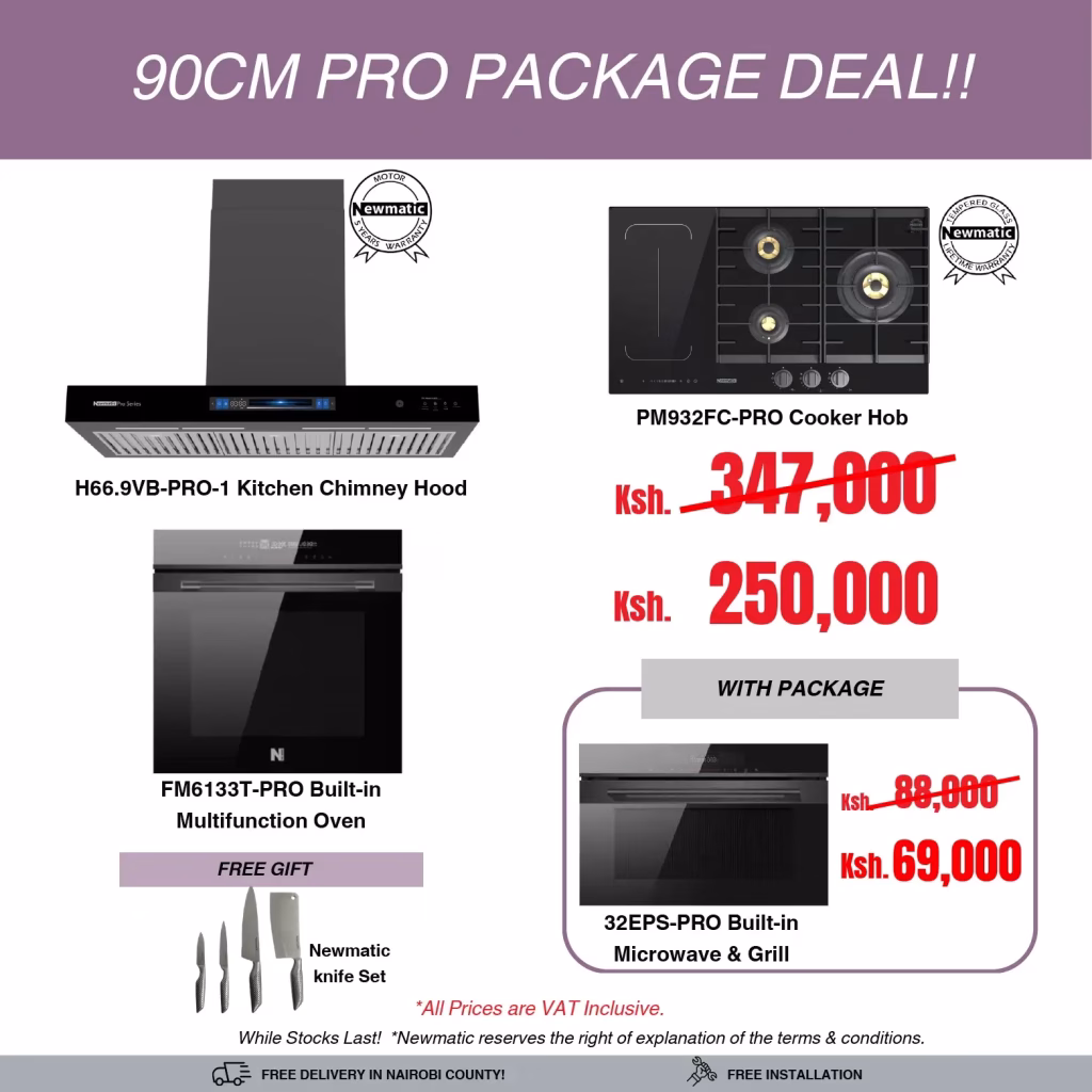 Kitchen Appliances 90cm Pro Package on Sale