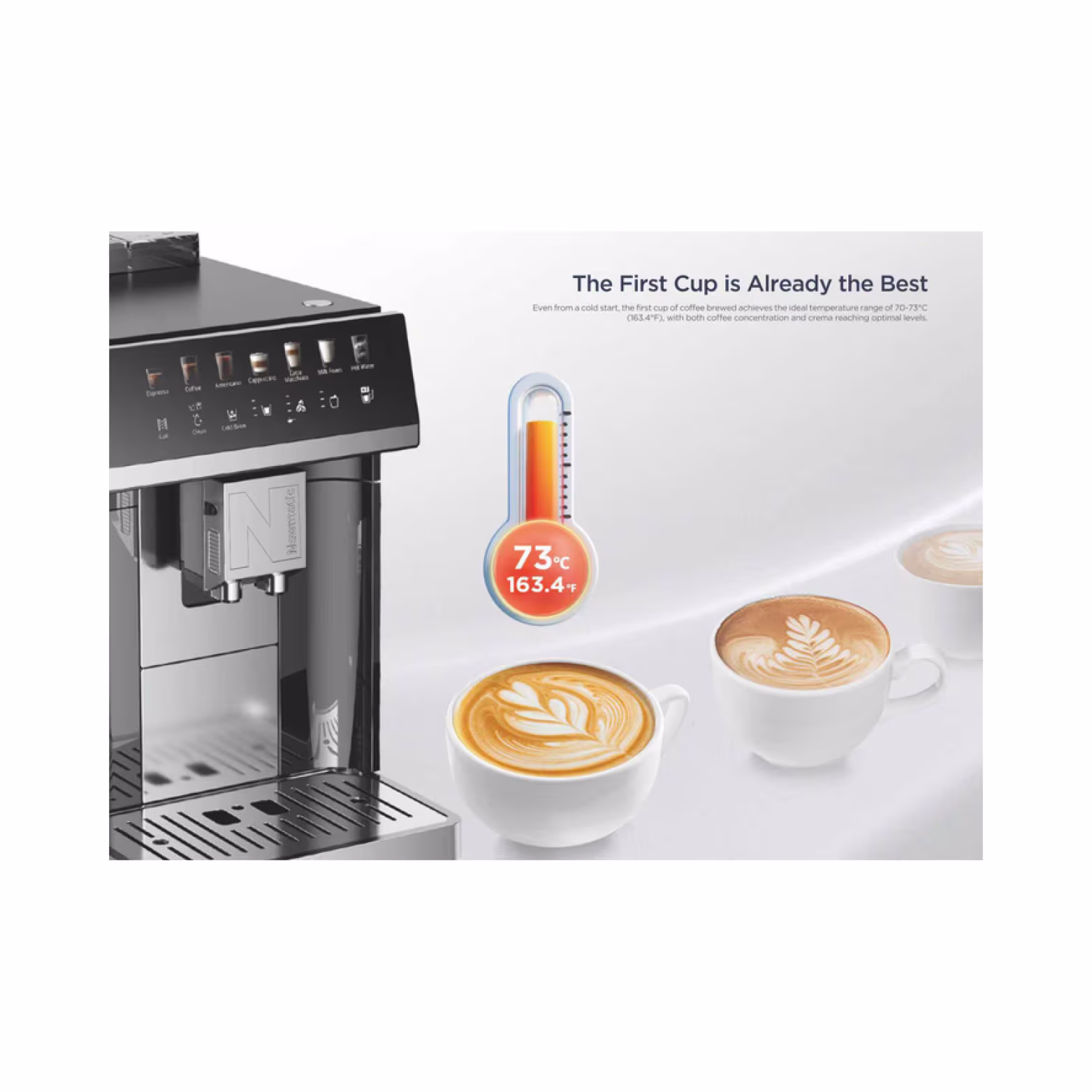 Modern Coffee Machine by Newmatic