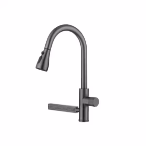 Newmatic T18MFR Flexi Mixer Tap with a Glass Rinser