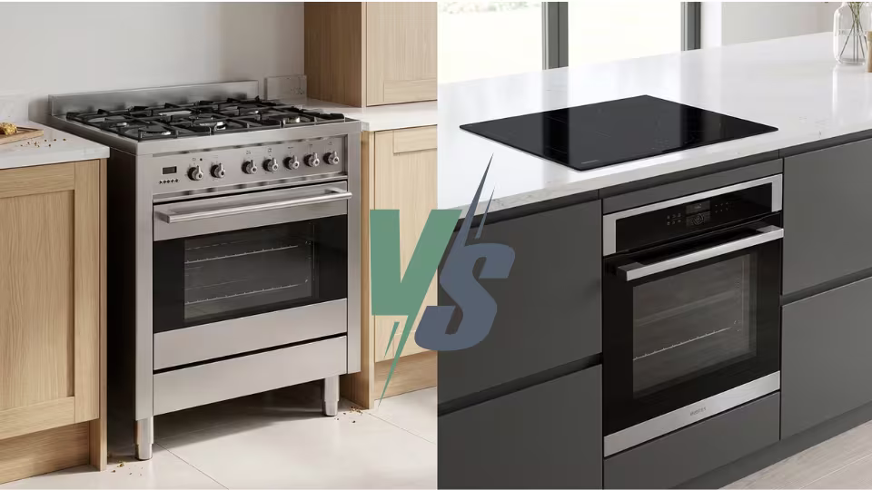 Built-in hob vs freestanding cooker in a Kenyan kitchen - comparison of integration and finish