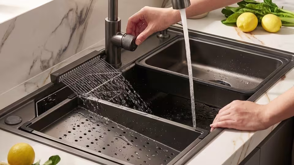 Newmatic Stainless Steel Kitchen Sink with Nano-coating tech